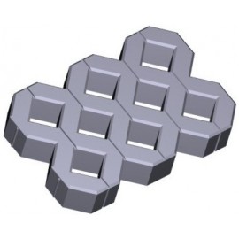 Grass Pavement Stones Gray